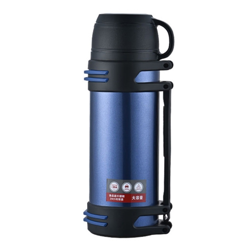 

JunHeng JH-6096 Stainless Steel Insulation Pot Travel Car Water Cup, Capacity: 2000ml (Blue)