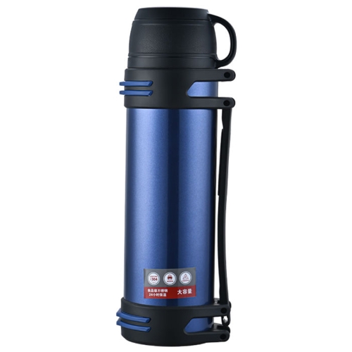 

JunHeng JH-6096 Stainless Steel Insulation Pot Travel Car Water Cup, Capacity: 2500ml (Blue)