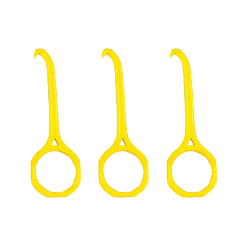 

YOUTU 3pcs Invisible Braces Extractor Picking Hooks And Removing(Yellow)