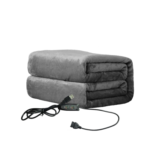 Versão do controlador de temperatura ajustável USB aquecimento elétrico xale cobertor almofada de aquecimento 76 x 150 cm