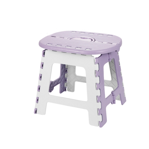 

Convenient Folding Home Outdoor Thickened Portable Stool, Color: Violet Small