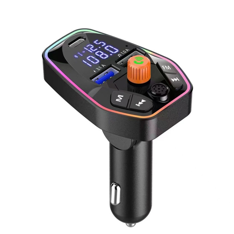 

Q9 Car Bluetooth MP3 With TYPE-C Port PD Charging FM Transmitter