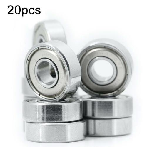 

607zz 20pcs Miniature Bearings Silent Deep Groove Ball Bearings