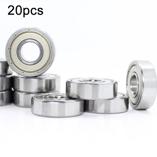 

6000zz 20pcs Miniature Bearings Silent Deep Groove Ball Bearings