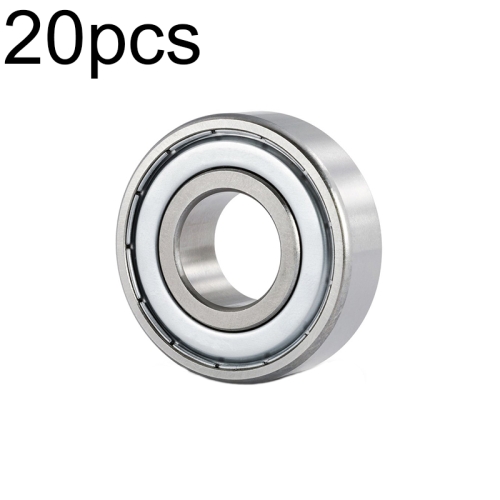 

20pcs 12x32x10mm High-speed Silent Deep Groove Ball Miniature Bearings(6201zz)