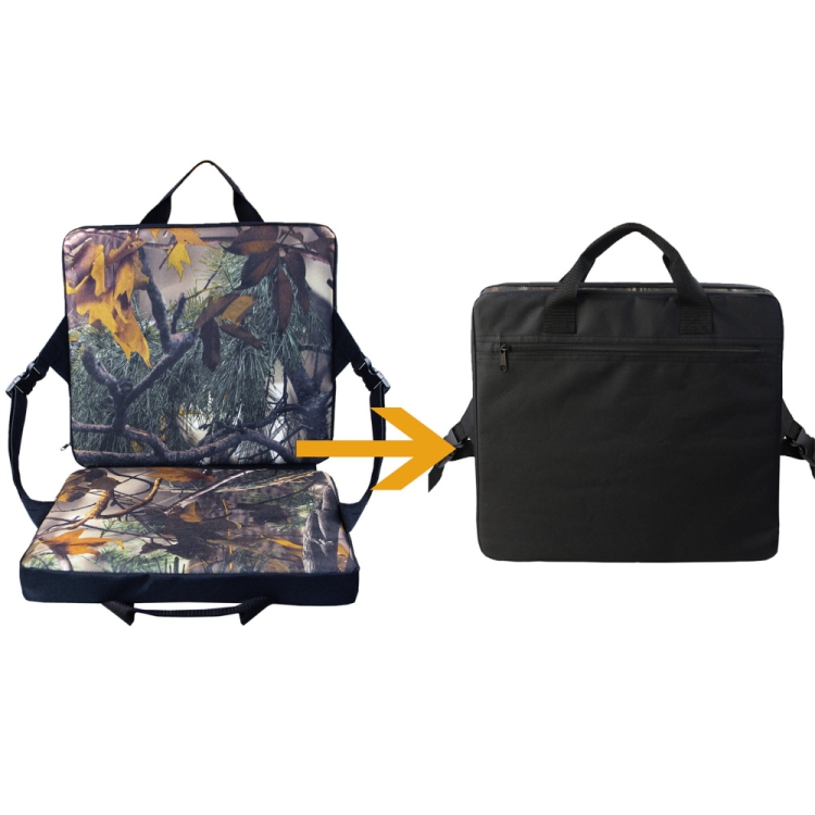 

Portable Indoor Outdoor Folding Chair Cushion Stadium Seats, Size: 38 x 34cm(Leaf Camouflage)