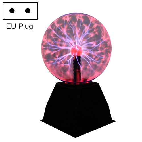 

Sound-controlled Touch Electrostatic Ball Plasma Magic Night Light, Size: 5 inches