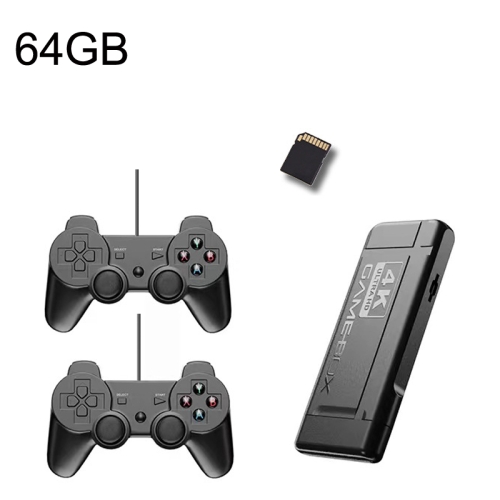 

K9 Game Console Home TV Double Battle Simulator 64G Cable Built-in 15000 Games