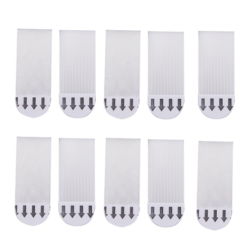 

10pcs Picture Hanging Strips Hook and Loop Tape Picture Hanger 4.5x1.7cm