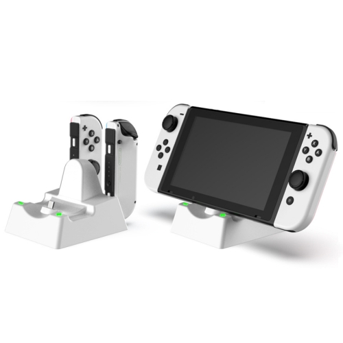 Accessoire gamer,Chargeur de Station de charge pour Nintendo Switch Joycon  support manette de poignée de jeu pour