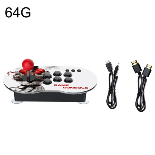 

MANTE1 MT6 TV Console Game Joystick Turret HD 4K Game 64G Built-in 10000 Games+for PS1 Game