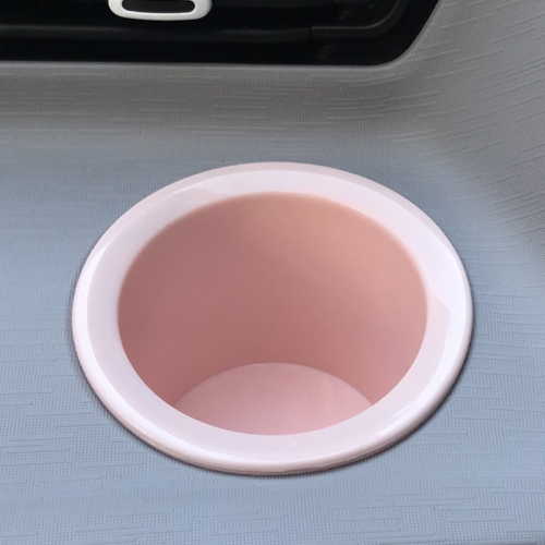 

For WULING Hongguang MINIEV Interior Control Water Cup Slot, Size: Peach Pink