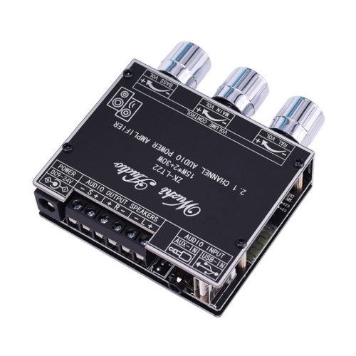 

LT22 15W+30W 2.1 Channel TWS Bluetooth Audio Receiver Amplifier Module With Subwoofer