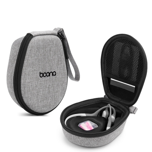 

For Aftershokz AS660/AS650 Baona BN-F035 Earphone Anti-pressure and Shock-proof Storage Bag(Grey)