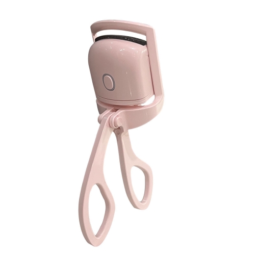 

Electric Heated Eyelash Curler Temperature Adjustable Quick Heat Eyelash Curling Clamp(Pink)