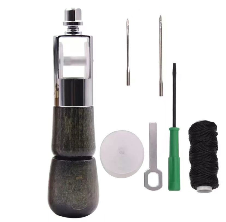 

Leather Hand Seam Sewing Machine DIY Leather Carving Stitching Tool Device(B)