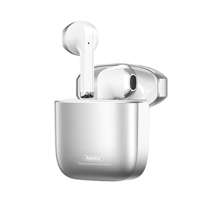 

REMAX AlloyBuds 1 Bluetooth 5.3 TWS Wireless Headset Smart Headphones(Moonlight Silver)