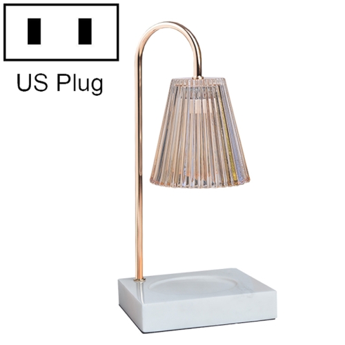 

MZ-011 Home Decoration Dimmable Aromatherapy Lamp Without Aromatherapy, Spec: Champagne Gold+White Marble(US Plug)