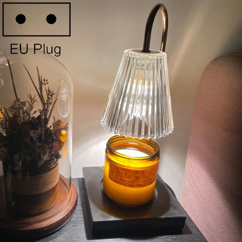 

MZ-011 Home Decoration Dimmable Aromatherapy Lamp Without Aromatherapy, Spec: Clear+Black Marble(EU Plug)