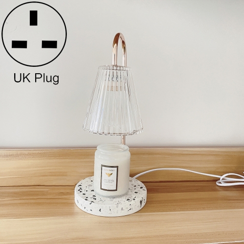 

MZ-011 Home Decoration Dimmable Aromatherapy Lamp Without Aromatherapy, Spec: Clear+Millstone(UK Plug)