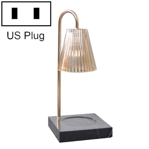 

MZ-011 Home Decoration Dimmable Aromatherapy Lamp Without Aromatherapy, Spec: Timed Champagne Gold+Black Marble(US Plug)