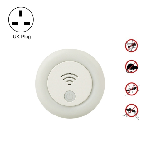 

QW-04 Indoor Mute Ultrasonic Electronic Mole Device Night Light Mosquito Repeller(UK Plug)