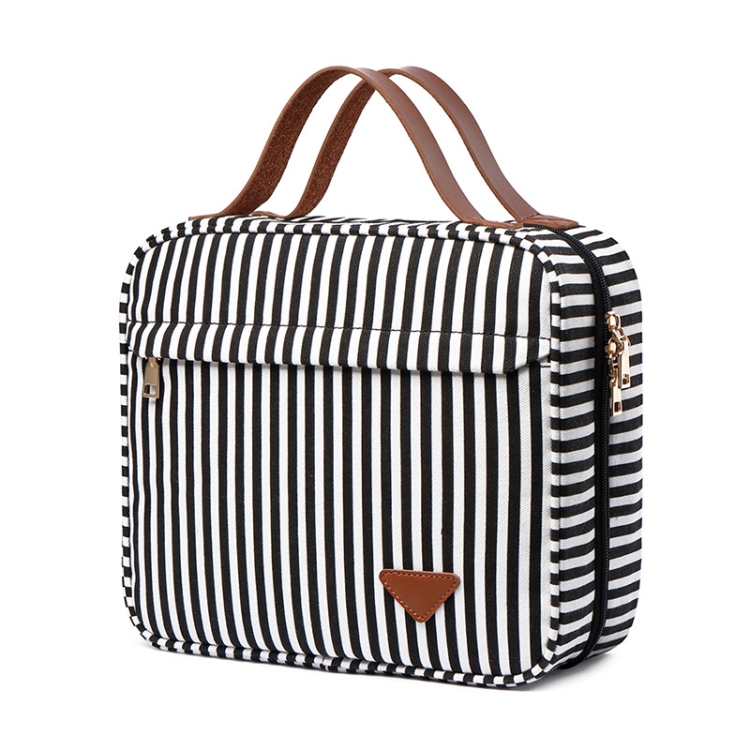 

Portable Large-capacity Cosmetic Multi-compartment Storage Bag(Black)
