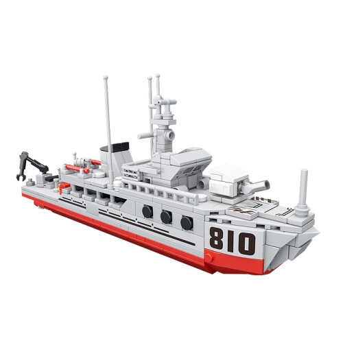 

22006 CAYI Aircraft Carrier Model Building Blocks Small Particle Assembly Puzzle Toys