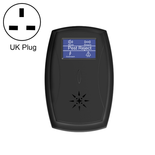 

Household Mute Low Power Ultrasonic Insect Repeller, Specification: UK Plug(Black)