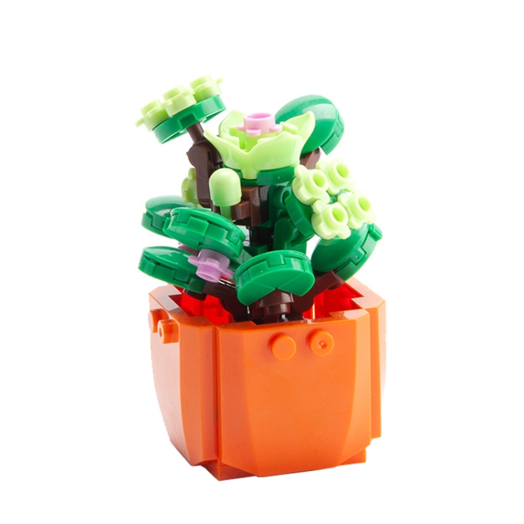 

2600A CAYI Potted Plant Building Blocks Office Decoration Small Particles Assembly Puzzle Toys