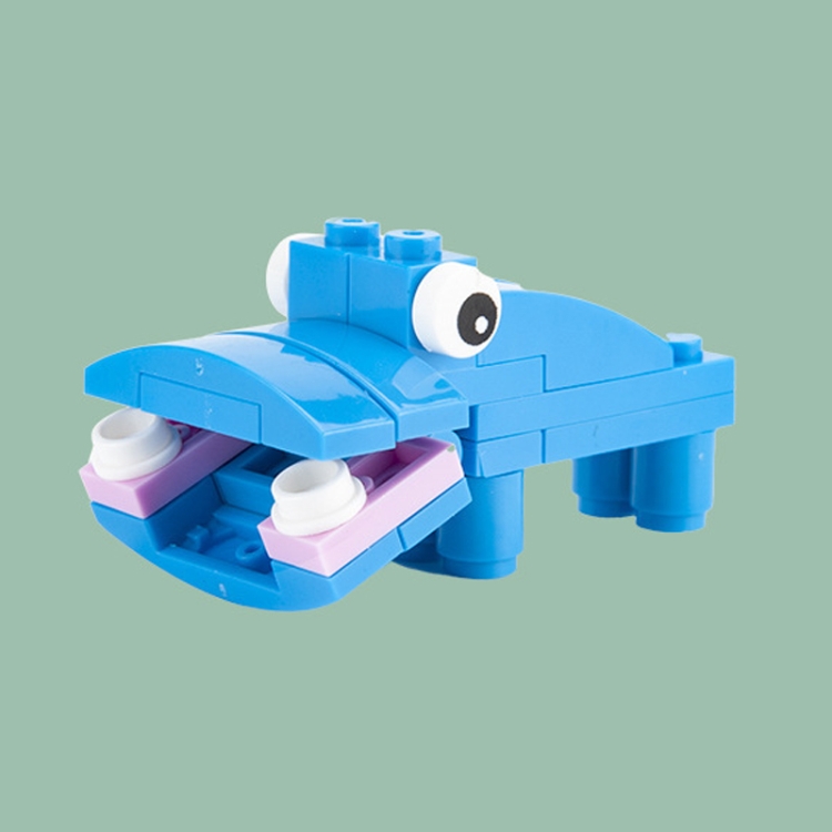 

KY015 Hippocampus CAYI Small Animal Small Particles Assembly Puzzle Children Building Blocks