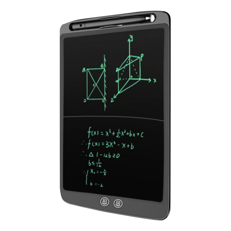 

12 Inch Split-Screen LCD Handwriting Tablet Children Hand-Painted Drawing Tablet(Black)