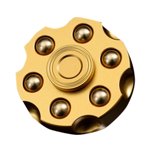 

EDC Removable Fingertip Spinner Revolver Clip Pure Brass Stress Relief Toys(Gold)