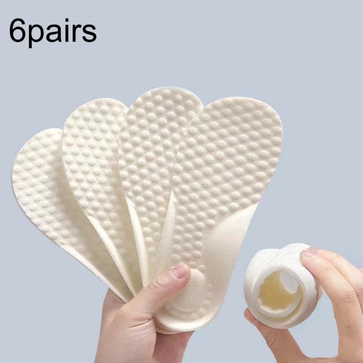 

6pairs Children Foam Insoles Soft Breathable Cuttable Sports Insoles Basic Model(20-21)