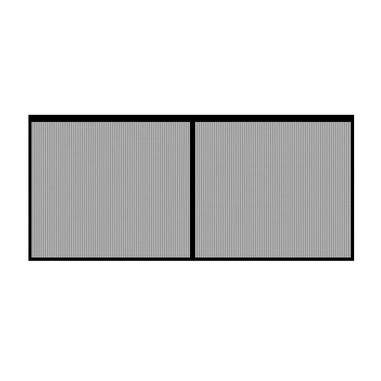 

YEGBONG Garage Anti-insect Screen Seamless Retractable Garage Door Screen(Box)