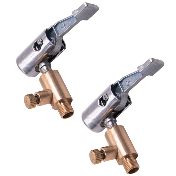 

2pcs Vehicle Inflatable Pump Tube Joint Tire Mouth Gas Mouth Tube Fast Connector Inflatable Pump Can Be Relieved