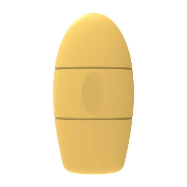 

Silicone Massage Facial Ice Tray Face Ice Roller(Yellow)