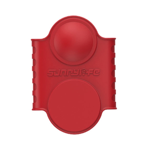 

For Insta360 One X2 Sunnylife ST-Q9420 Silicone Protective Case Red Lens Screen Case