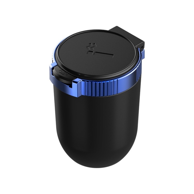 

2pcs Car Universal Multifunctional Ashtray With Cover(Blue)