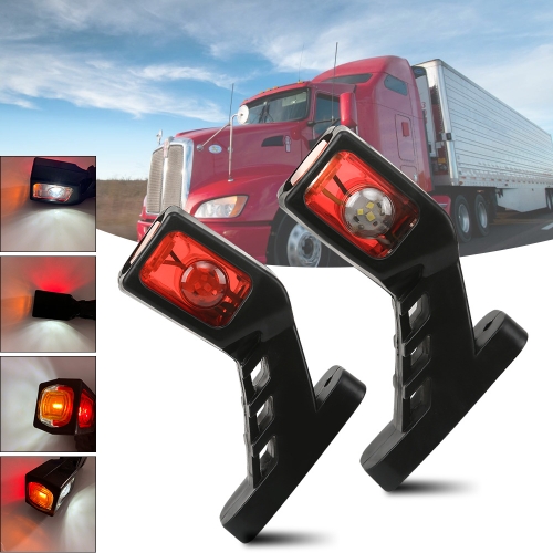 4 pz 12 V 24 V Auto Camion Indicatore Laterale Luce Laterale LED