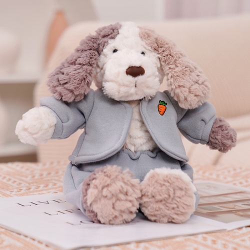 

Cute Dressing Teddy Plush Toys Decorative Gift Plush Doll, Color: Gray Suit