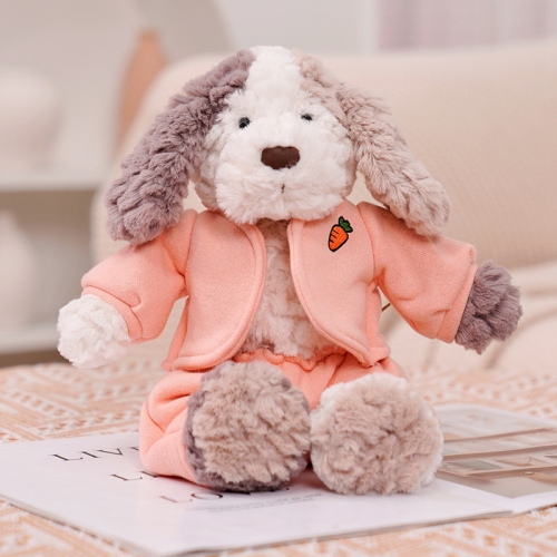 

Cute Dressing Teddy Plush Toys Decorative Gift Plush Doll, Color: Orange Suit