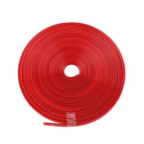 

8m/roll Car Wheel General Sticker Modified Protection Sticker Anti-collision Strip(Red)