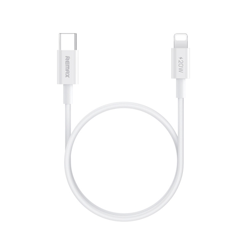 

Remax RC-C026 USB-C / Type-C To 8 Pin 20W PD Fast Charging Data Cable ,1m(White)