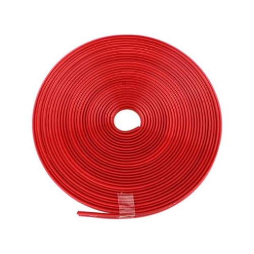 

2rolls Car Wheel General TPE Protection Ring Bumper Wheel Decoration Modification Supplies(Red)