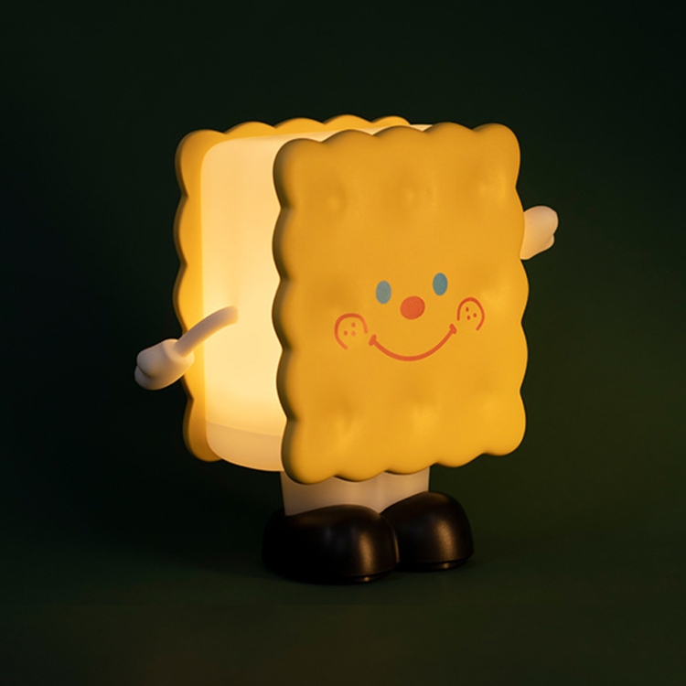 

L47 Biscuit Night Light USB Ornament Bedroom Bedside With Sleeping Night Light