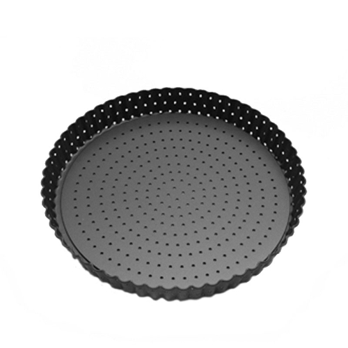 

BM1075 Perforated Pizza Pan Kitchen Carbon Steel Non-stick Fruit Pie Mould Bakeware, Specification: 9 inches