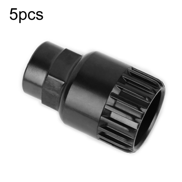 

5pcs Mountain Bike Square Hole Removal Installation Shaft Sleeve(Black)