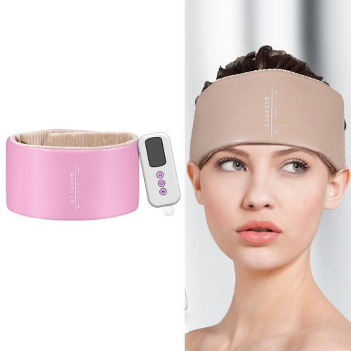

JKQ-121 Head Massager Multifunctional Hot Compress Headache Sleep Aid Head Therapy Instrument(Pink)