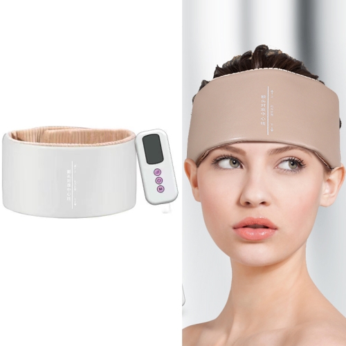 

JKQ-121 Head Massager Multifunctional Hot Compress Headache Sleep Aid Head Therapy Instrument(Light Grey)